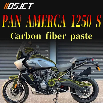 Для PANAMERICA 1250 PA 1250S Pan America 1250 Мотоциклетные Ветрозащитные Наклейки Защита Бака От Наклеек Из Углеродного Волокна Deca