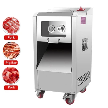 Коммерческая машина для резки мяса, Вертикальная мясорубка, Электрическая мясорубка, овощерезка 2200 Вт