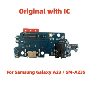 USB Зарядное Устройство Док-Разъем Платы Порт Зарядки Гибкий Кабель Для Samsung Galaxy A23 /SM-A235