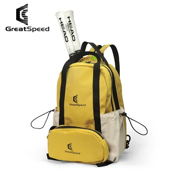 2023 Сумка для бадминтона Greatspeed, теннисный рюкзак для 2 ракеток, рюкзак, спортивные сумки для ракеток, сумка для пляжного тенниса, рюкзак
