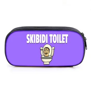 Skibidi, сумка для туалетных карандашей, школьная сумка для хранения TITAN SPEAKER MAN, сумка для фотоаппарата для мальчиков и девочек, сумка для босса, Офисная косметичка для канцелярских принадлежностей.