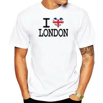 I Love London Новая футболка UK Великобритания Топ Британская футболка Британская Англия LDN