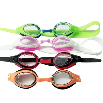 Детские силиконовые очки для плавания Для мальчиков и девочек Защита глаз Водонепроницаемые Очки для плавания Регулируемые Детские Очки для серфинга и дайвинга
