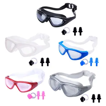 Очки для плавания Портативные водонепроницаемые очки для плавания с четким видением, очки для плавания для унисекс, женщин, мужчин, подростков, водных видов спорта