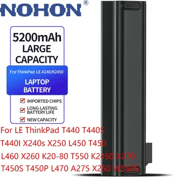 NOHON X240 Аккумулятор Для Ноутбука Lenovo LE ThinkPad T440 T440S T440I X240s X250 L450 T450 L460 X260 K20-80 T550 K2450 X270 T450S