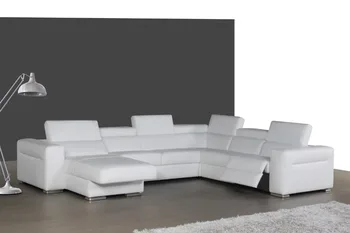 итальянский диван из натуральной кожи высшего качества секционный диван для гостиной мебель для дома большого размера функциональный подголовник U-образной формы