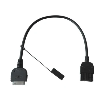 Новый Черный Порт Входного интерфейсного кабеля Aux Подходит для Infiniti Nissan Ipod 284H2-Zt50A
