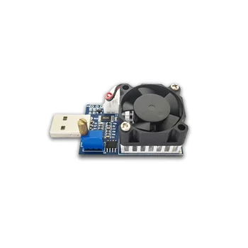 Электронный нагрузочный модуль USB мощностью 15 Вт, регулируемые электронные загрузчики постоянного тока, старящий разрядник, интеллектуальный разряд