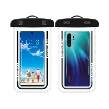 Светящийся Гаджет для плавания, чехол для телефона, водонепроницаемый чехол, Пляжная сумка для телефона, подходит для 3,5-6-дюймового телефона Iphone Samsung