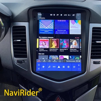 Для автомобильного Радио Tesla style Android CarPlay Плеер Для Chevrolet Cruze J300 2008-2012 2din Мультимедийное Видео GPS Автоматическое Головное Устройство