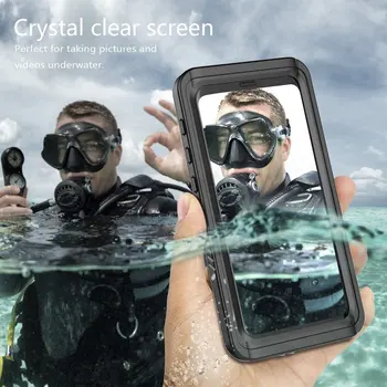 Водонепроницаемый Чехол для Samsung S10e S8 S9 Plus Note8 S8P S9P S20 Ультраударопрочный Чехол для Плавания и Дайвинга