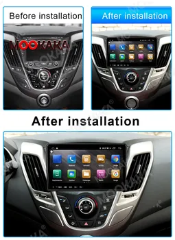 Для Hyundai Veloster 2010 2011 2010- 2017 Android 11.0 Автомобильный радиоприемник стереоприемник Авторадио Мультимедийный плеер GPS Navi головное устройство