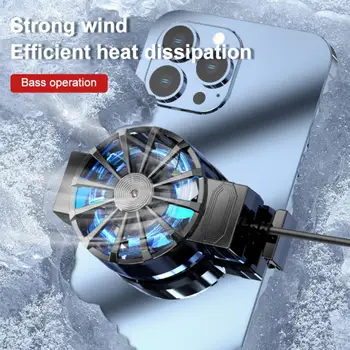 USB-вентилятор охлаждения телефона Кулер для мобильного телефона Turbo Hurricane Игровой кулер Радиатор радиатора для iPhone Samsung Xiaomi Huawei