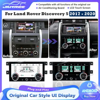 Экран Переменного Тока Для Land Rover Discovery 5 2017 2018 2019 2020 Плата Кондиционера Переменного Тока Панель ЖК-Сенсорный Экран DVD Мультимедиа 2din