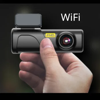 Мини Скрытая Автомобильная Камера Dash Cam для Автомобилей Регистратор Встроенный WiFi FHD1080P DVR Приложение Для Циклической Записи Видео
