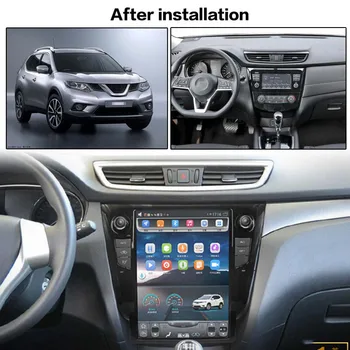Для Nissan X-TRAIL 2014-2017 Tesla Экран Android 9,0 Автомобильный Радио Стерео Приемник Авторадио Мультимедийный Плеер GPS Navi Головное Устройство