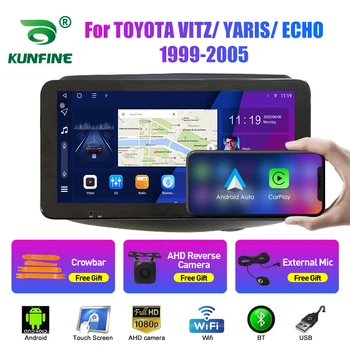 10,33 Дюймов Автомобильный Радиоприемник Для TOYOTA VITZ/YARIS/ECHO 1999-2005 2Din Android Автомобильный стерео DVD GPS Навигационный Плеер QLED Экран Carplay
