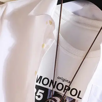 Рубашка с нагрудным карманом, мужской топ в формальном деловом стиле, однобортная рубашка свободного кроя с длинным рукавом и нашивкой на отложном воротнике