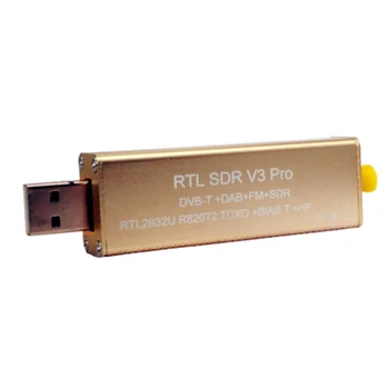 SDR Приемник V3 Pro Rtl2832 Rtl2832U R820T2 SDR RTL для 500 кГц-2 ГГц UHF VHF HF AM FM
