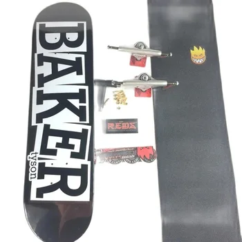 Baker Complete Skateboard Doubler Rocker Pro с декой из 100% канадского клена на 7 слоев больше размера 7.75/7.8/8.0/8.125/8.25/8.35/8.5 Дюйм