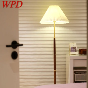 WPD Nordic Ретро Торшер, Современная Семейная гостиная, спальня, Золотой Креативный Светодиодный Декоративный светильник