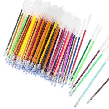 Сменные ручки Разноцветные Нейтральные Заправки Шариковая ручка с крестиком Цветной гель Child Sparkle