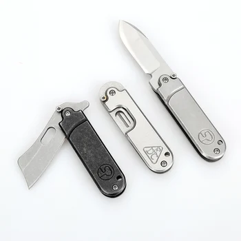 Складной Карманный Нож Dobeli Mini для улицы Из нержавеющей стали, Брелок для ключей, подвеска в горошек, Складной Нож