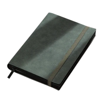 Толстый дневник формата А5, 320 страниц, кожаный блокнот, канцелярские принадлежности для студентов, канцелярские принадлежности для письма и записи, простой в использовании