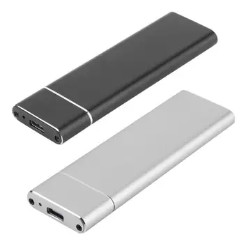 USB 3.1 К M.2 NGFF SSD Мобильный Жесткий Диск Коробка Карта-адаптер Внешний Корпус Чехол Для M2 SATA SSD USB 3.1 2230/2242/2260/2280
