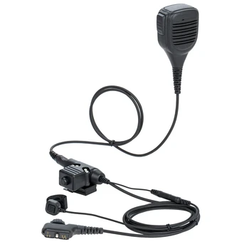 Портативная рация двухстороннее радио Динамик Микрофон Микрофон с Пальцевым Микрофоном и Адаптером U94 PTT для Hytera PD780 PT580H PD780G