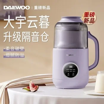Машина для разбивания стен Daewoo, бытовая полноавтоматическая маленькая машина для приготовления соевого молока, бесшумная машина для приготовления соевого молока