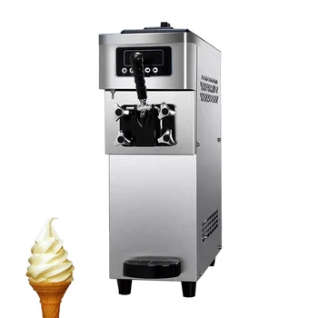 Настольный автомат для производства мороженого, полностью автоматическая машина для производства мороженого с одной головкой, автомат для продажи мороженого 1500 Вт